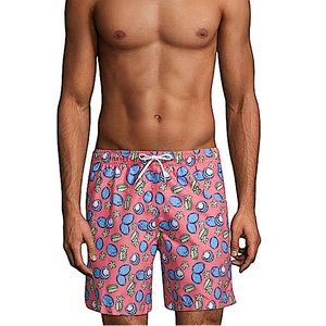 TRUNKS: SURF+ SWIM: NWT Cuts Sano Print Swim Trunks -Size XXL